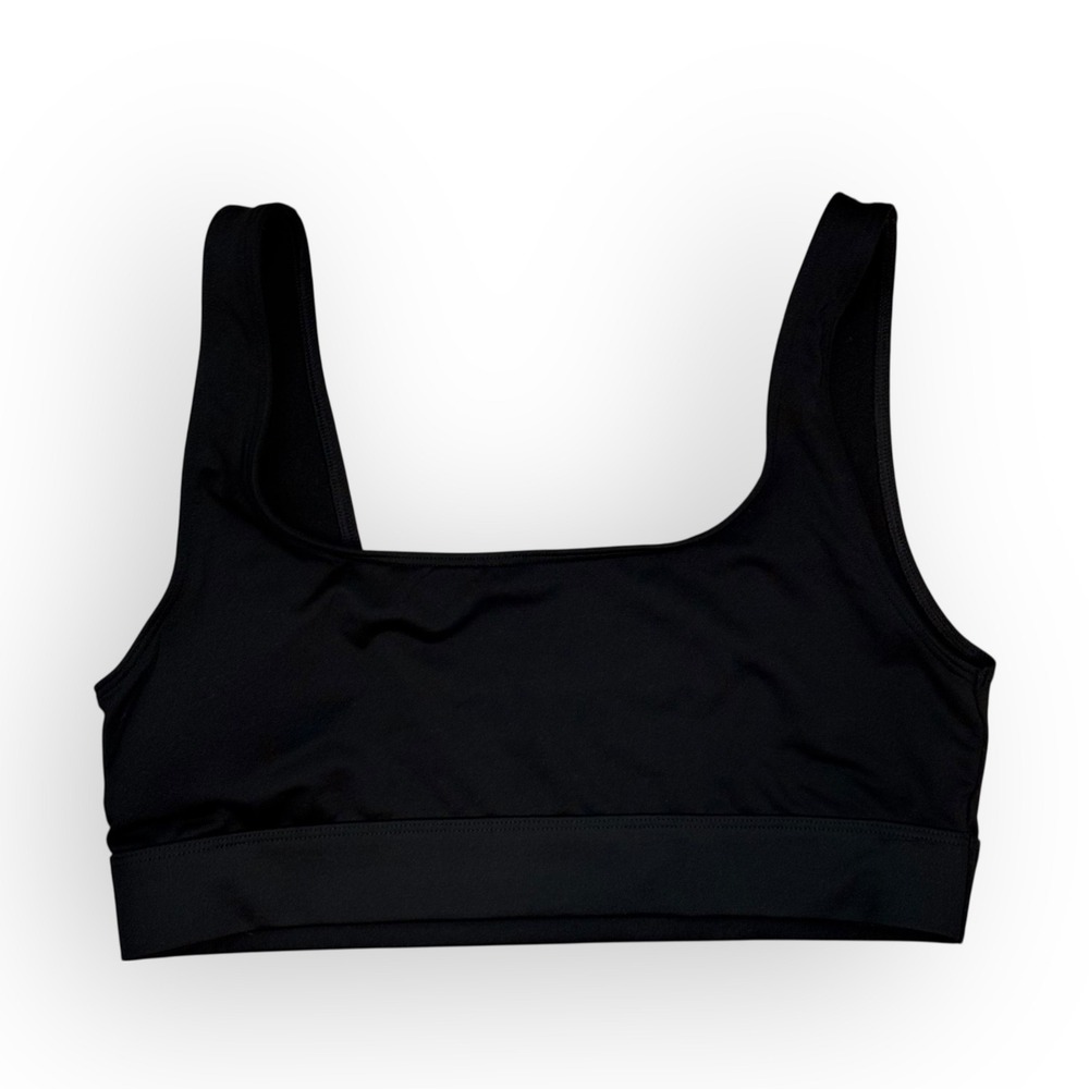 Victoria's Secret PINK Ultimate Lightly Lined Black Sports‎ Bra